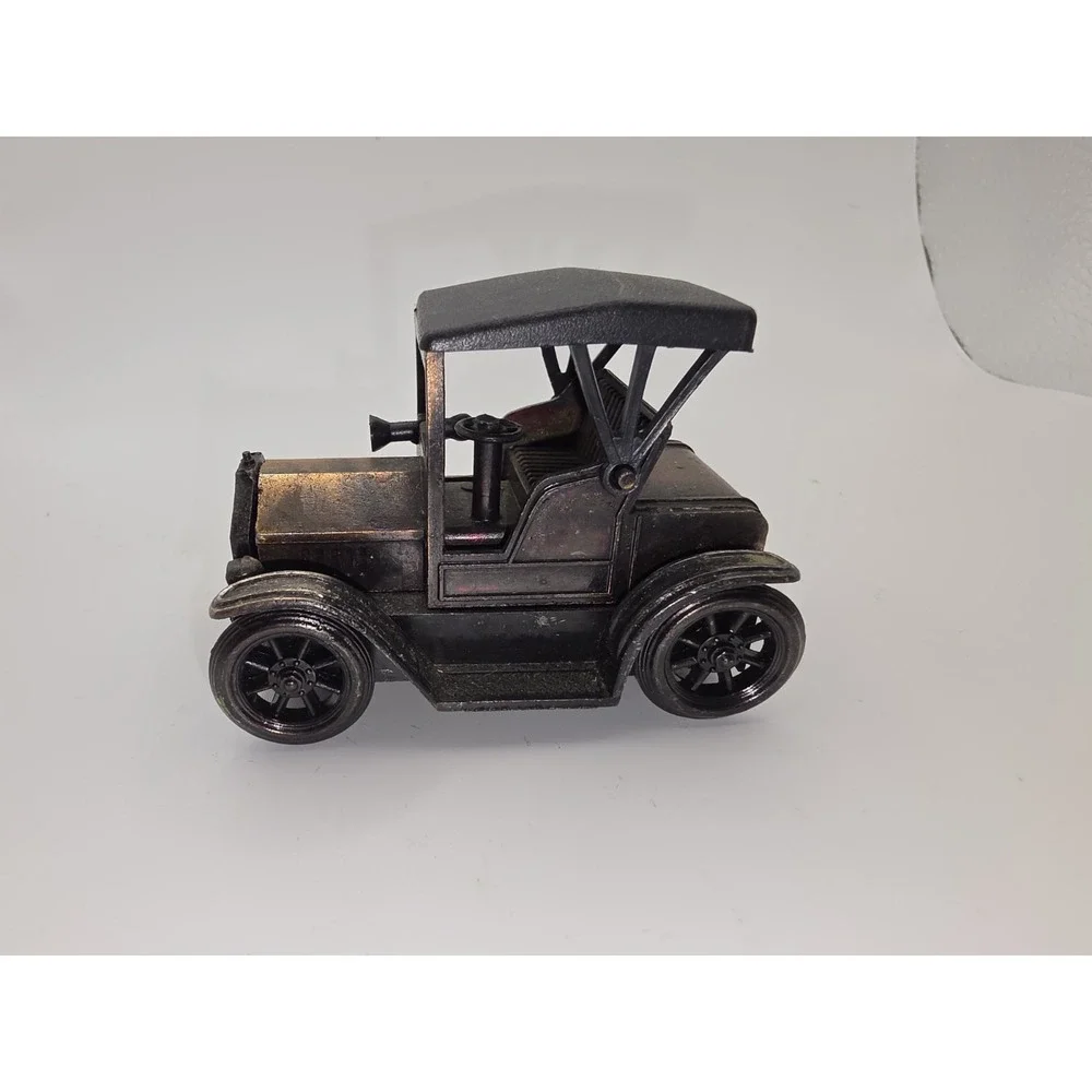 Vintage Die-Cast Bronze 1917 Antique Car Collectible Pencil Sharpener Brass Toy